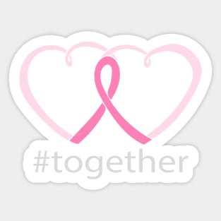 In This Together - Breast Cancer Awareness Sticker